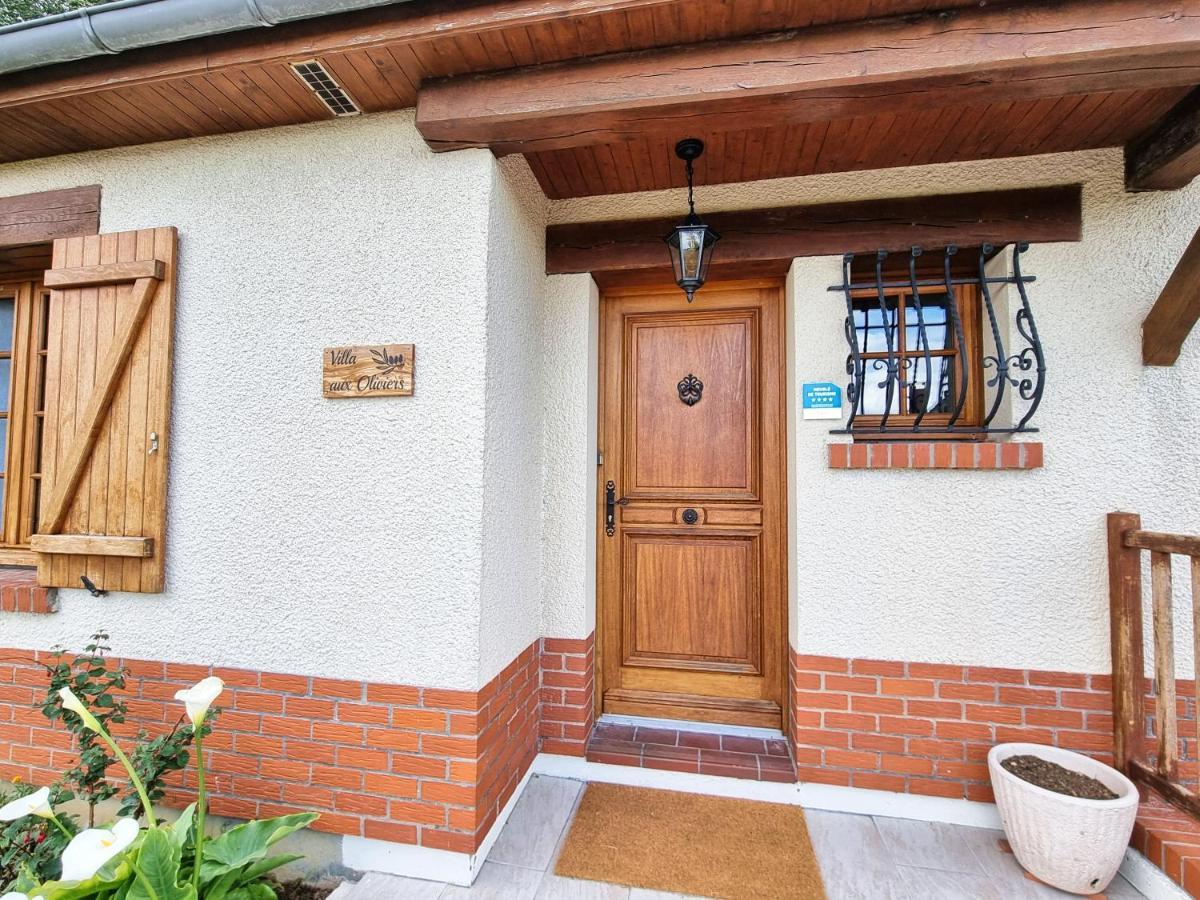 La Villa Aux Oliviers Eu (Seine-Maritime) Eksteriør billede
